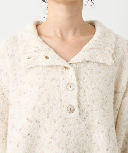 【時尚編織】亮絲結2way高領毛衣/預計1月中旬發貨