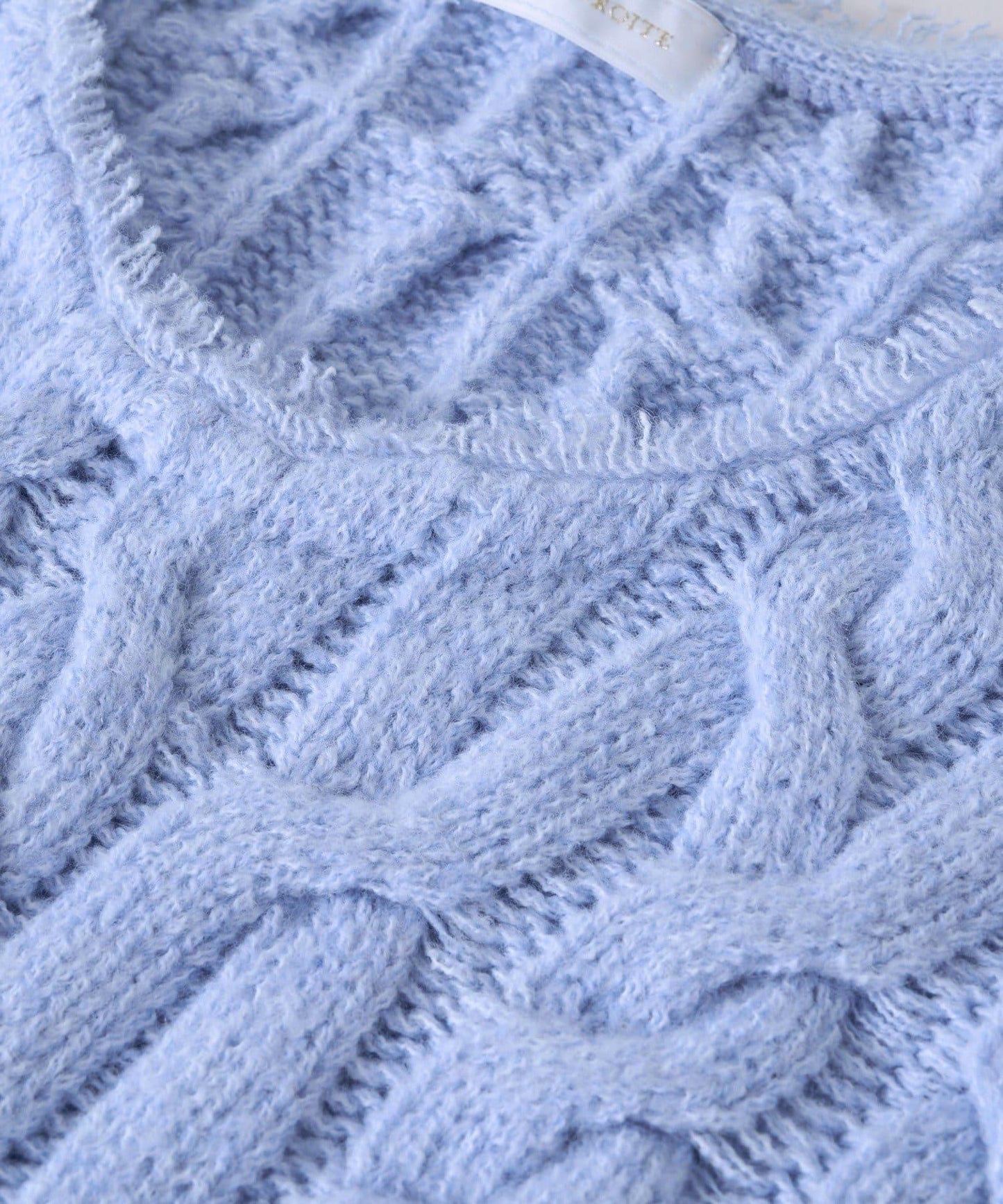 【展現成熟女性魅力】流蘇領麻花針織衫/預計12月上旬發貨