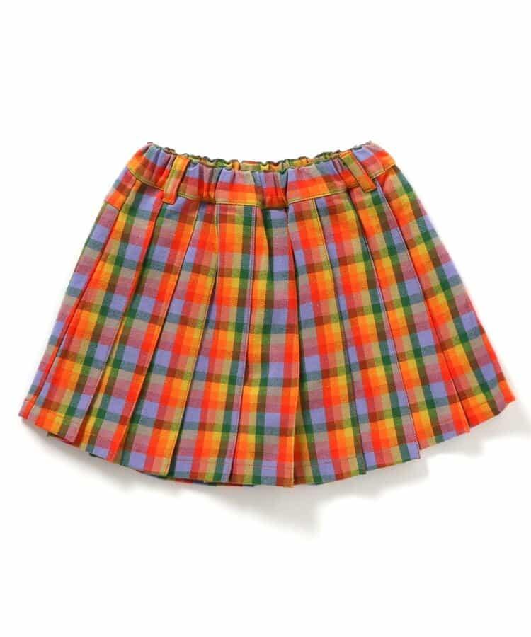 【リンク】格紋百褶裙褲