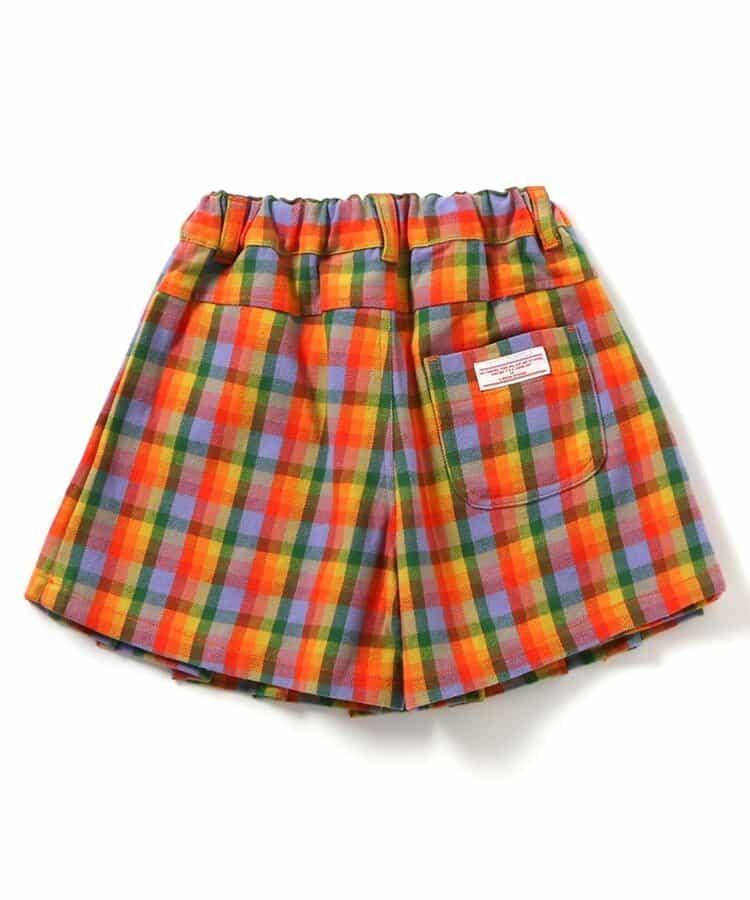 【リンク】格紋百褶裙褲