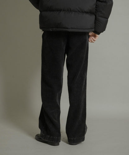 化學纖維燈芯絨直筒褲