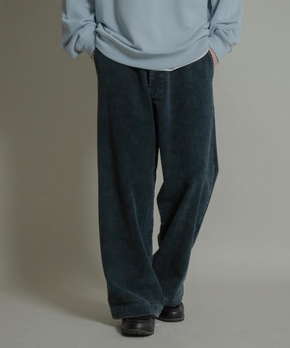 化學纖維燈芯絨直筒褲