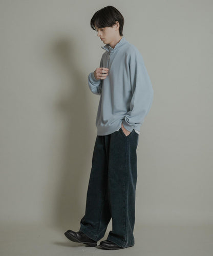 化學纖維燈芯絨直筒褲