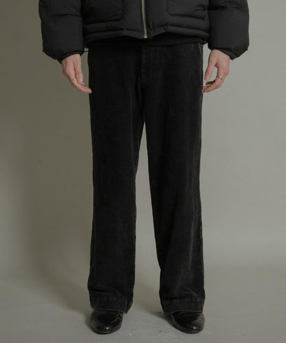 化學纖維燈芯絨直筒褲