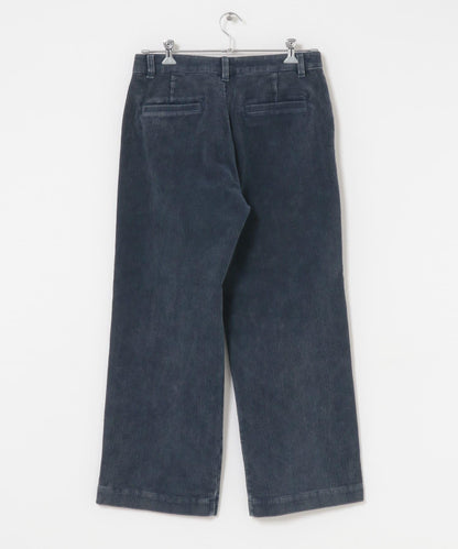 化學纖維燈芯絨直筒褲