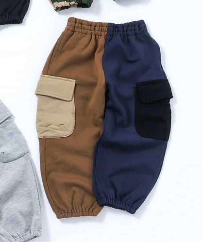 加絨工裝褲 10分褲