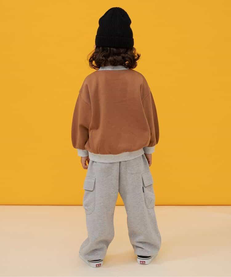 加絨工裝褲 10分褲