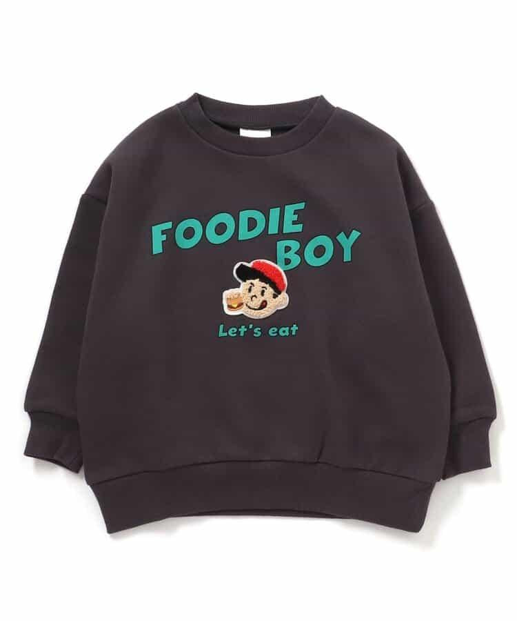 保暖繡花貼布衛衣