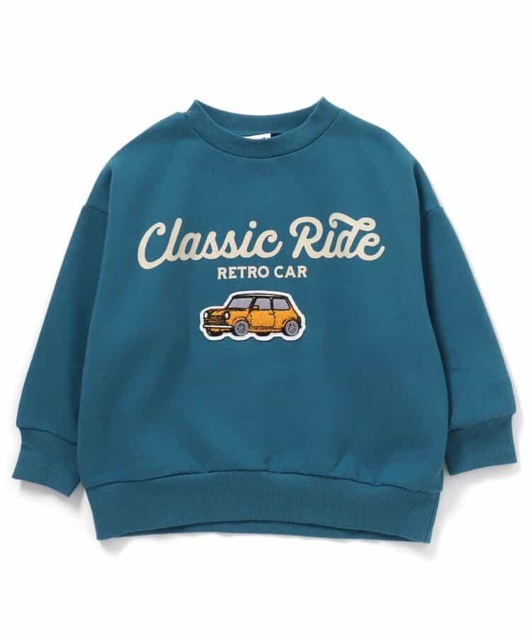 保暖繡花貼布衛衣