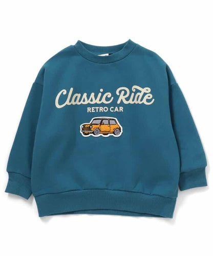 保暖繡花貼布衛衣