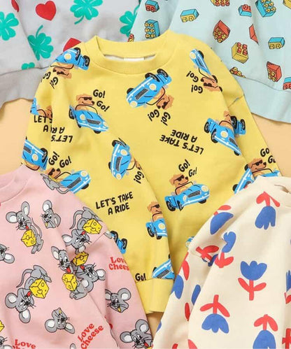 保暖多款圖案衛衣