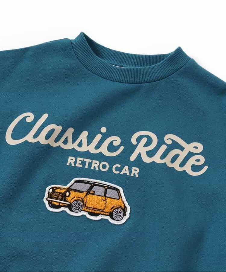 保暖繡花貼布衛衣