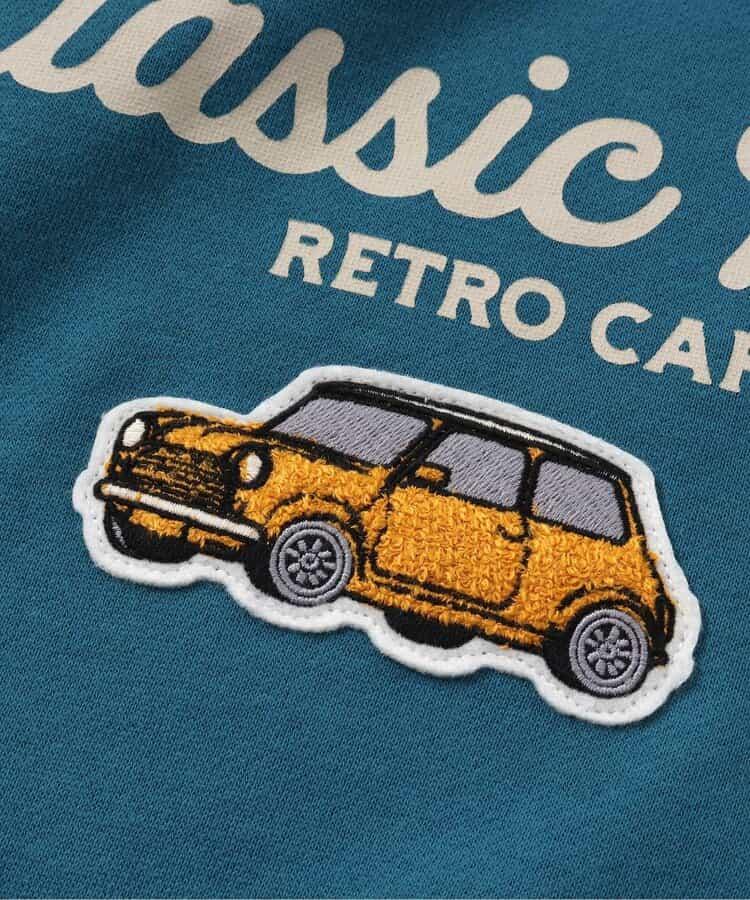 保暖繡花貼布衛衣