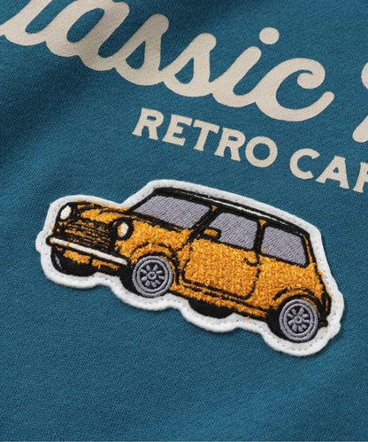 保暖繡花貼布衛衣