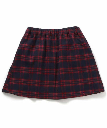 環保仿皮草翻蓋百褶裙