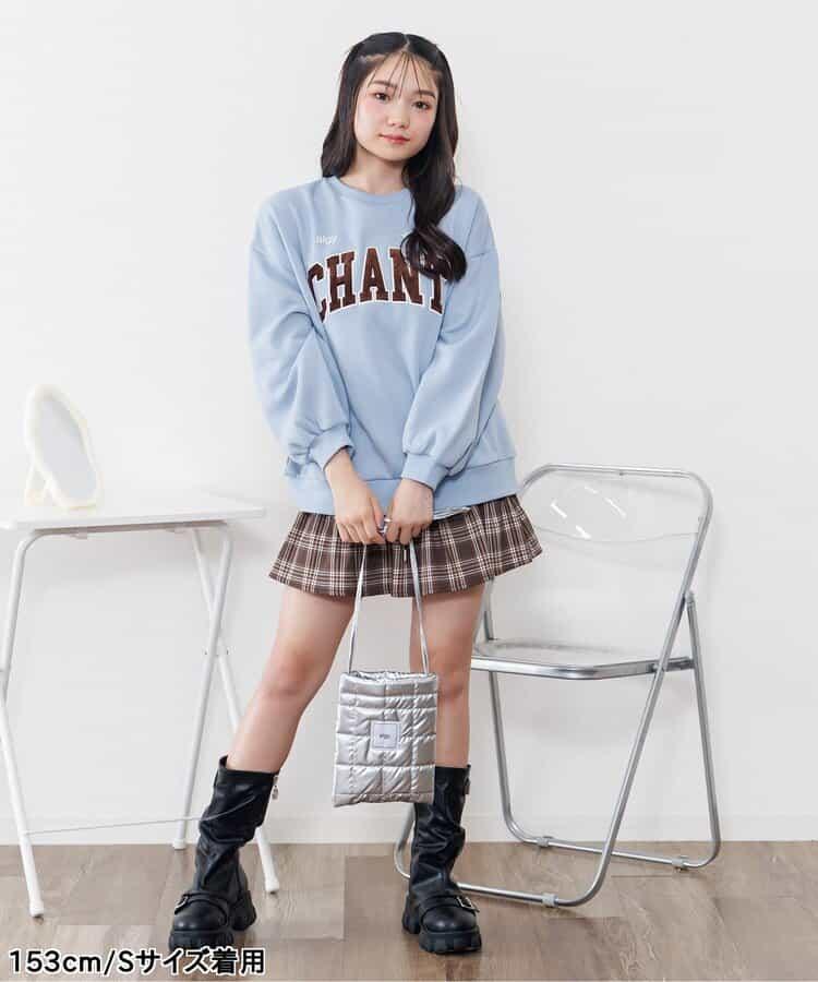 拼色荷葉邊裙褲2