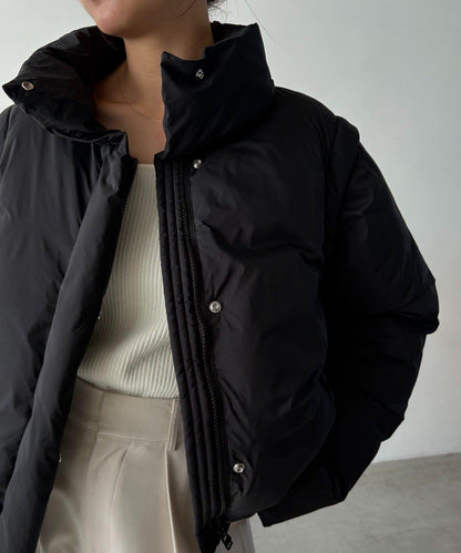 【輕量/保溫性優越】2WAY中棉羽絨夾克