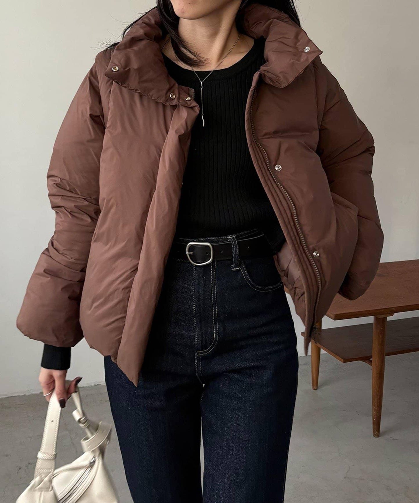 【輕量/保溫性優越】2WAY中棉羽絨夾克