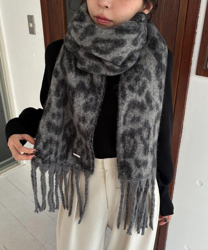 豹紋圍巾