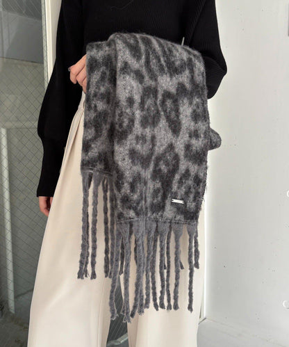 豹紋圍巾