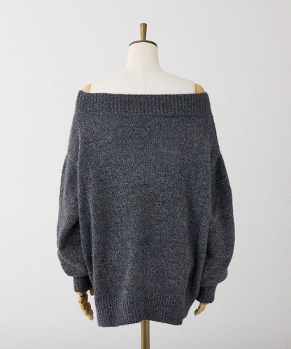 附胸針天鵝絨毛線迷你針織連衣裙