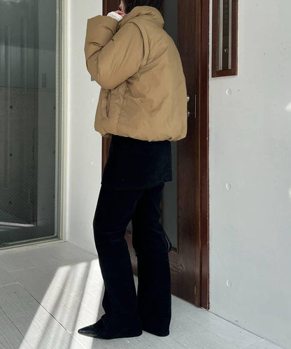 【輕量/保溫性優越】2WAY中棉羽絨夾克