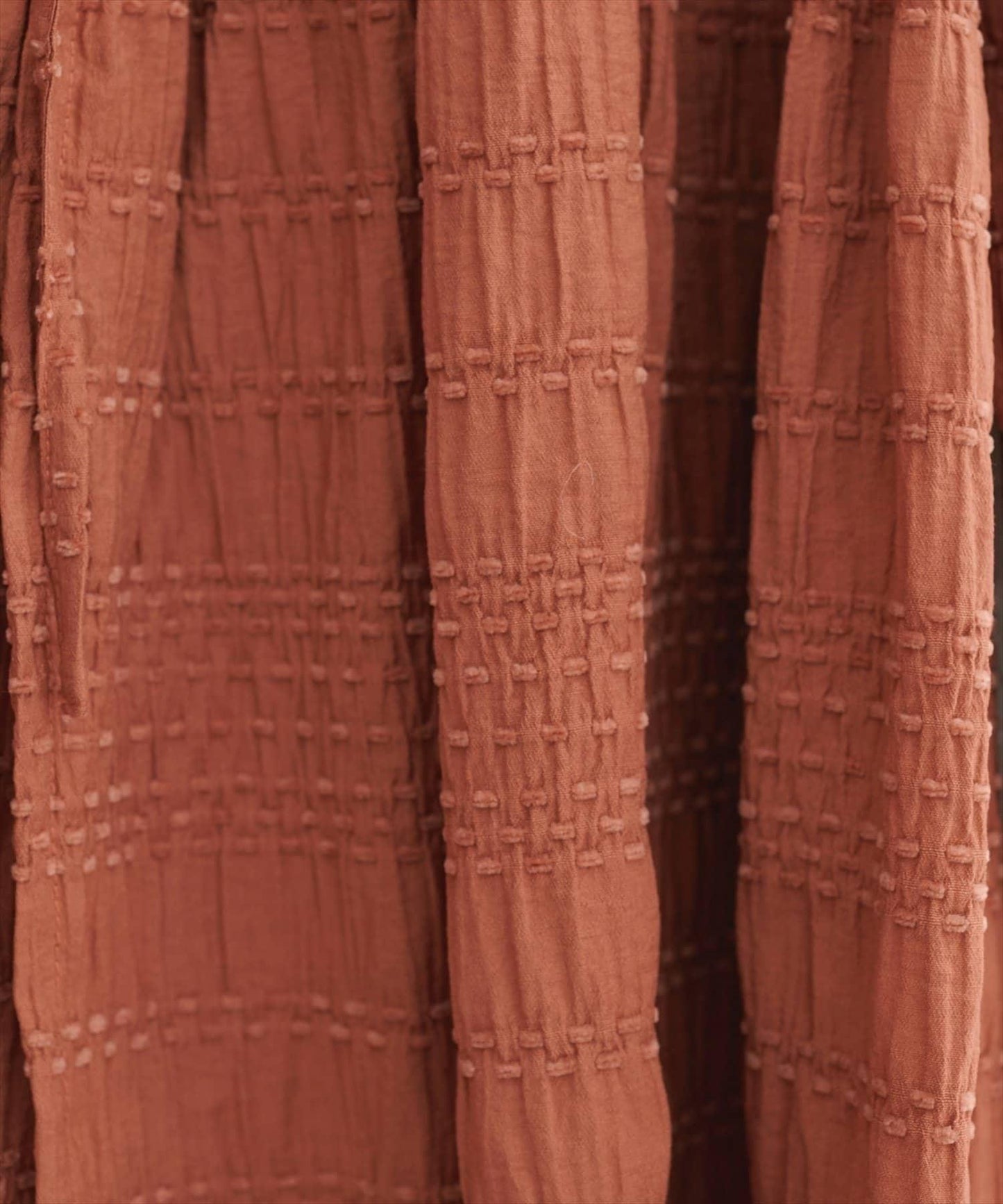 【natural couture】條紋燈籠袖荷葉邊上衣