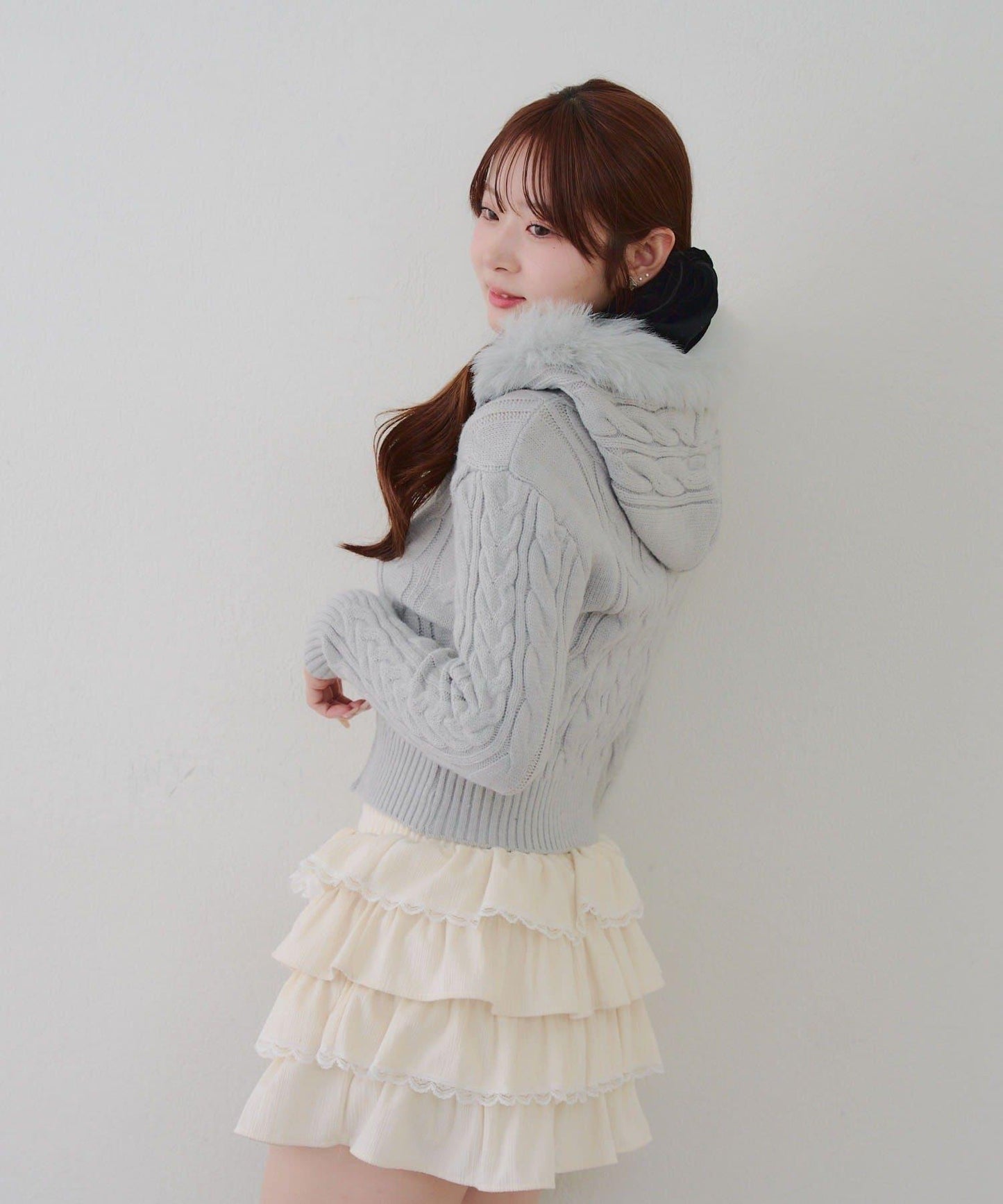 【RMAF】連帽拉鍊毛絨外套