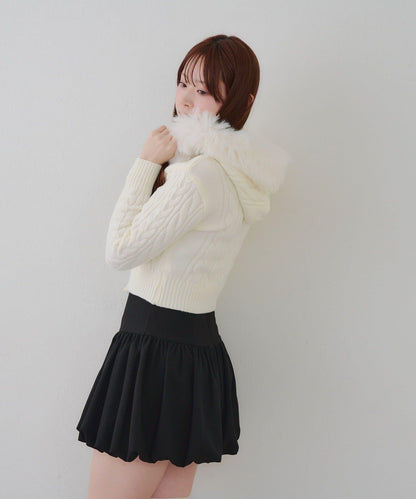 【RMAF】連帽拉鍊毛絨外套