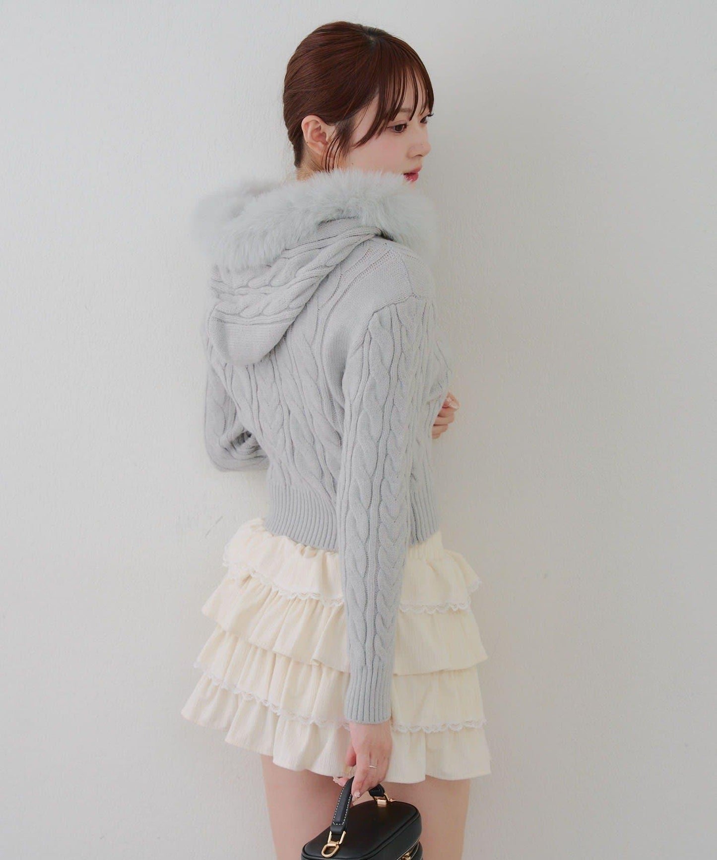 【RMAF】連帽拉鍊毛絨外套