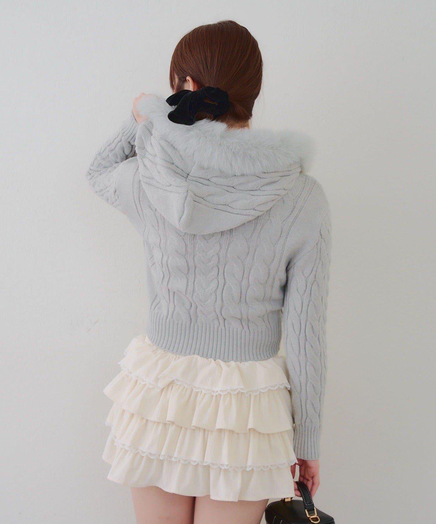 【RMAF】連帽拉鍊毛絨外套