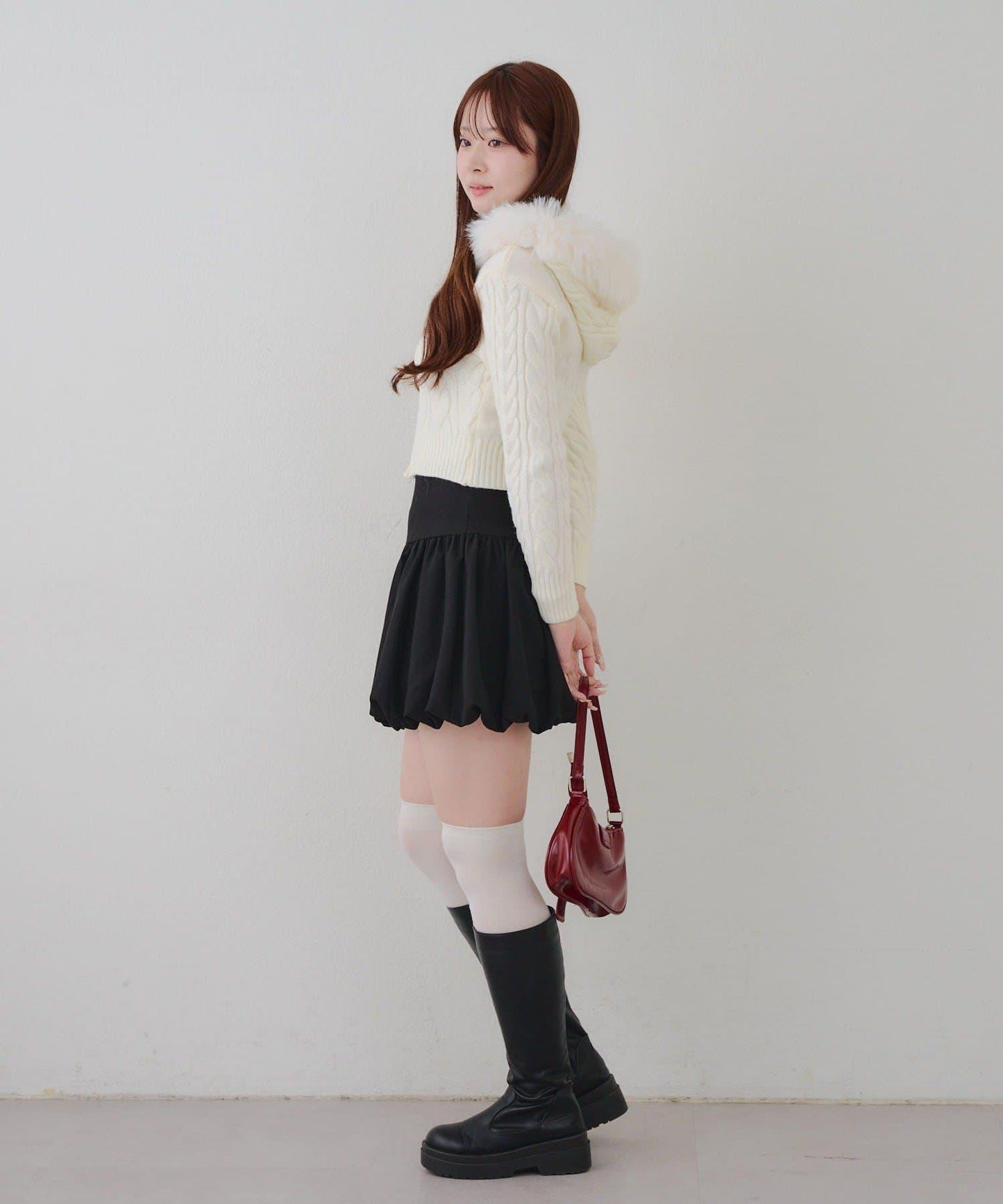 【RMAF】連帽拉鍊毛絨外套