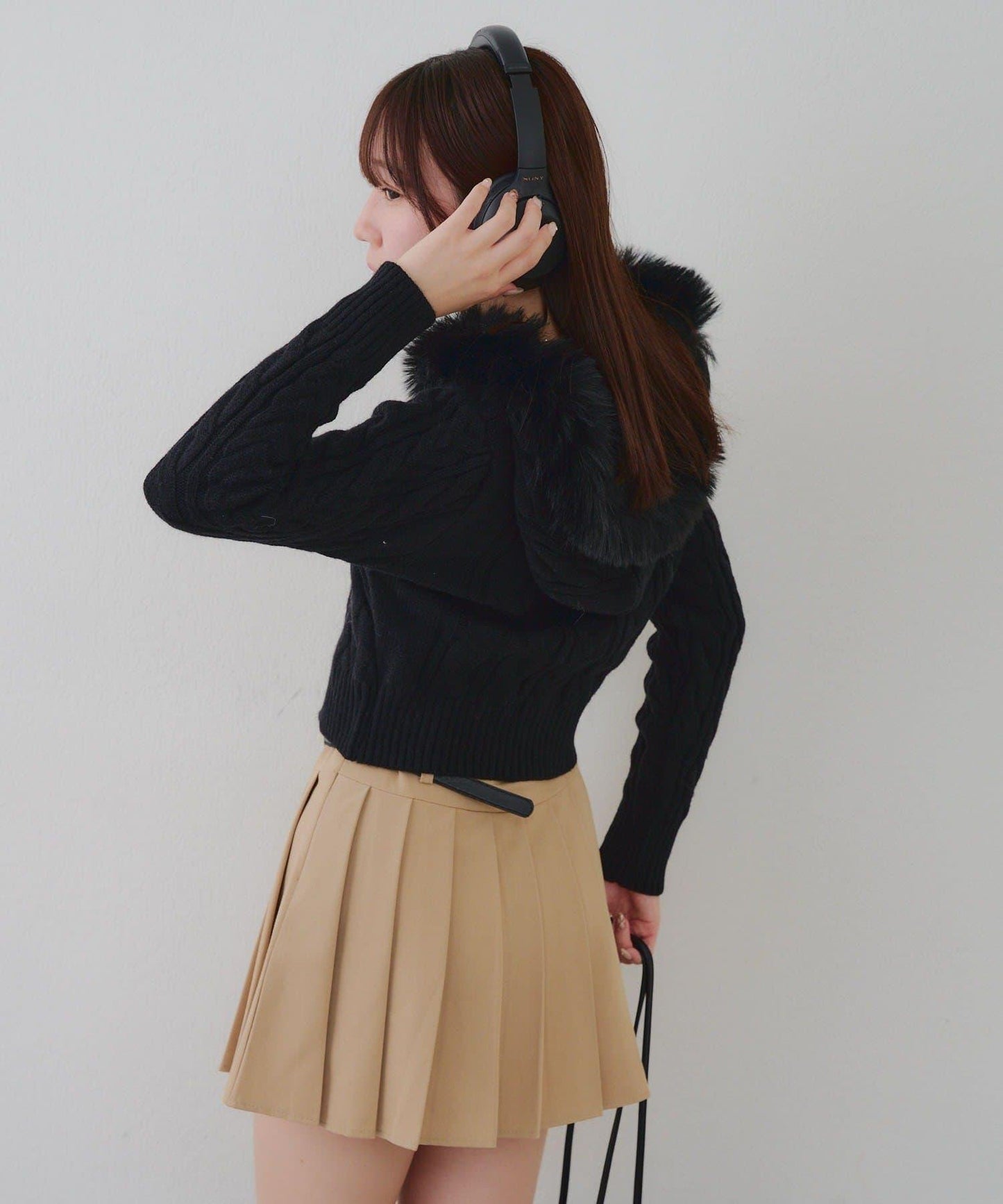 【RMAF】連帽拉鍊毛絨外套