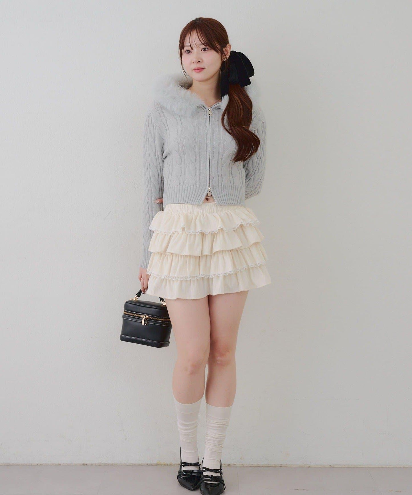 【RMAF】連帽拉鍊毛絨外套