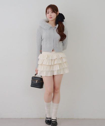 【RMAF】連帽拉鍊毛絨外套