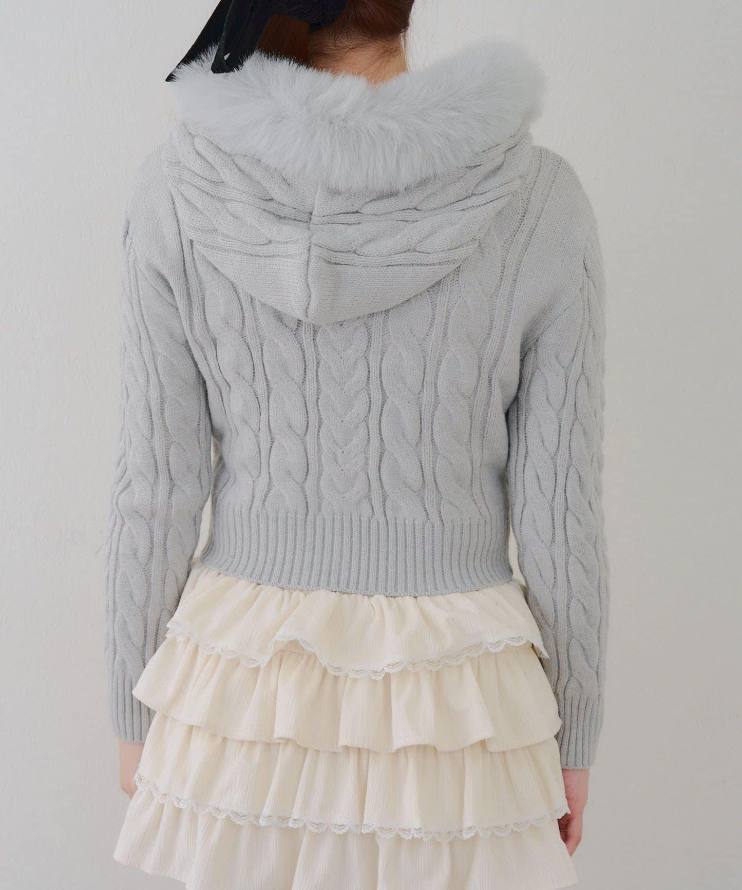 【RMAF】連帽拉鍊毛絨外套