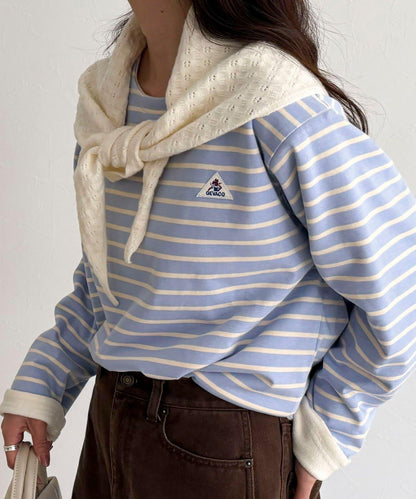 【2WAY款式】【GEVACO】內裡抓絨船領T恤