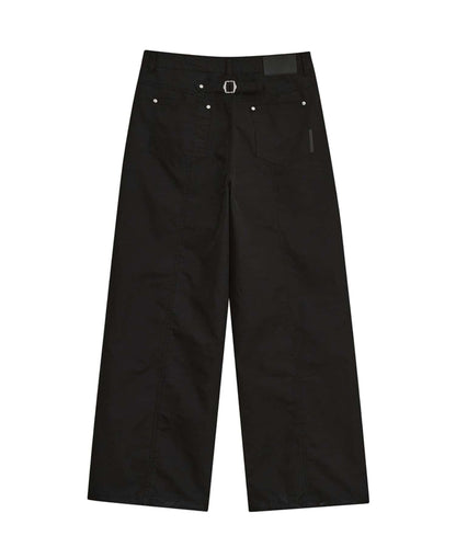 【DEFGARMENTS】鉚釘工裝降落傘褲