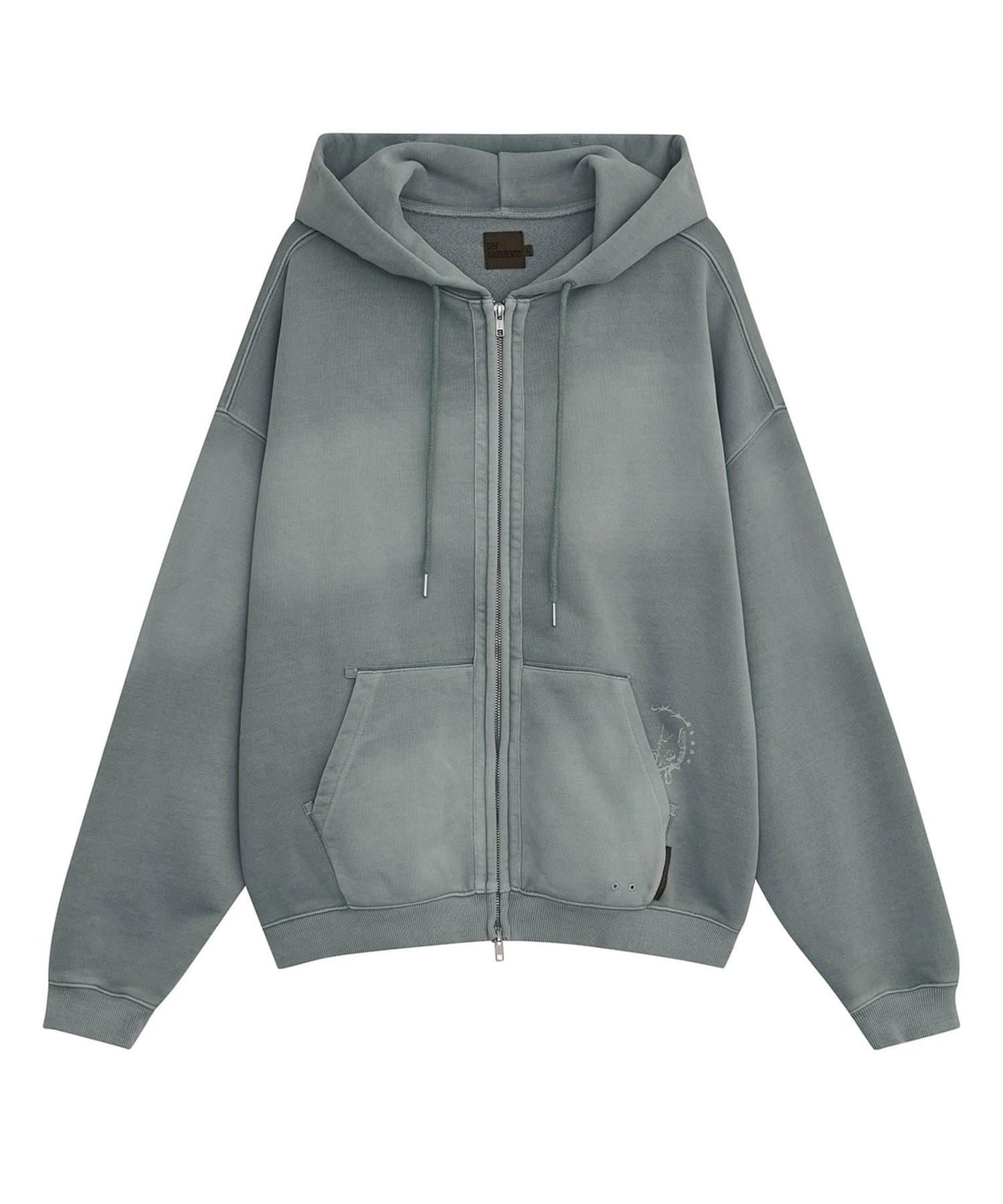 【DEFGARMENTS】豬絨拉鍊連帽衛衣