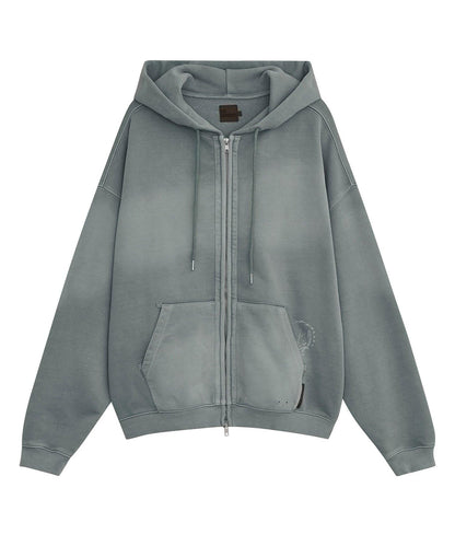 【DEFGARMENTS】豬絨拉鍊連帽衛衣