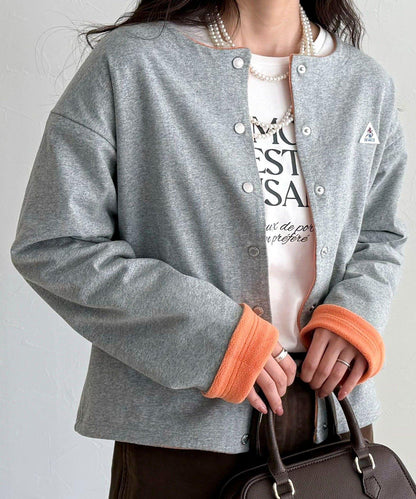 【GEVACO】內裡抓絨開衫