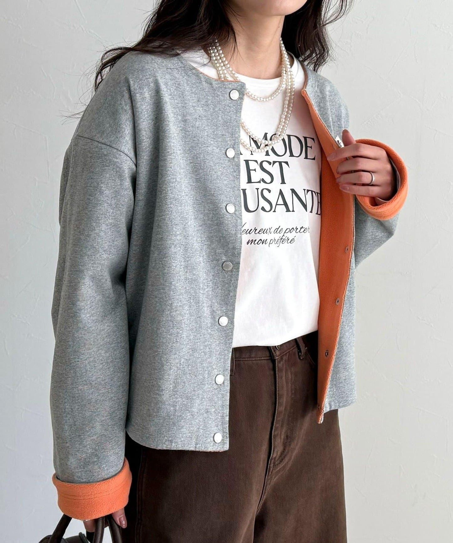 【GEVACO】內裡抓絨開衫