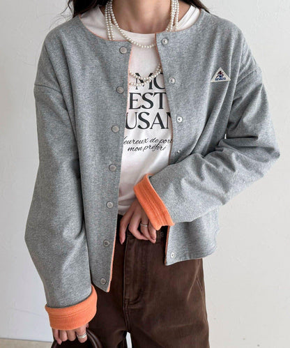 【GEVACO】內裡抓絨開衫