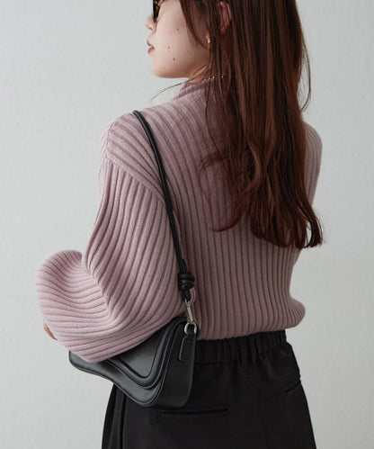 【RMAF】高領羅紋針織衫