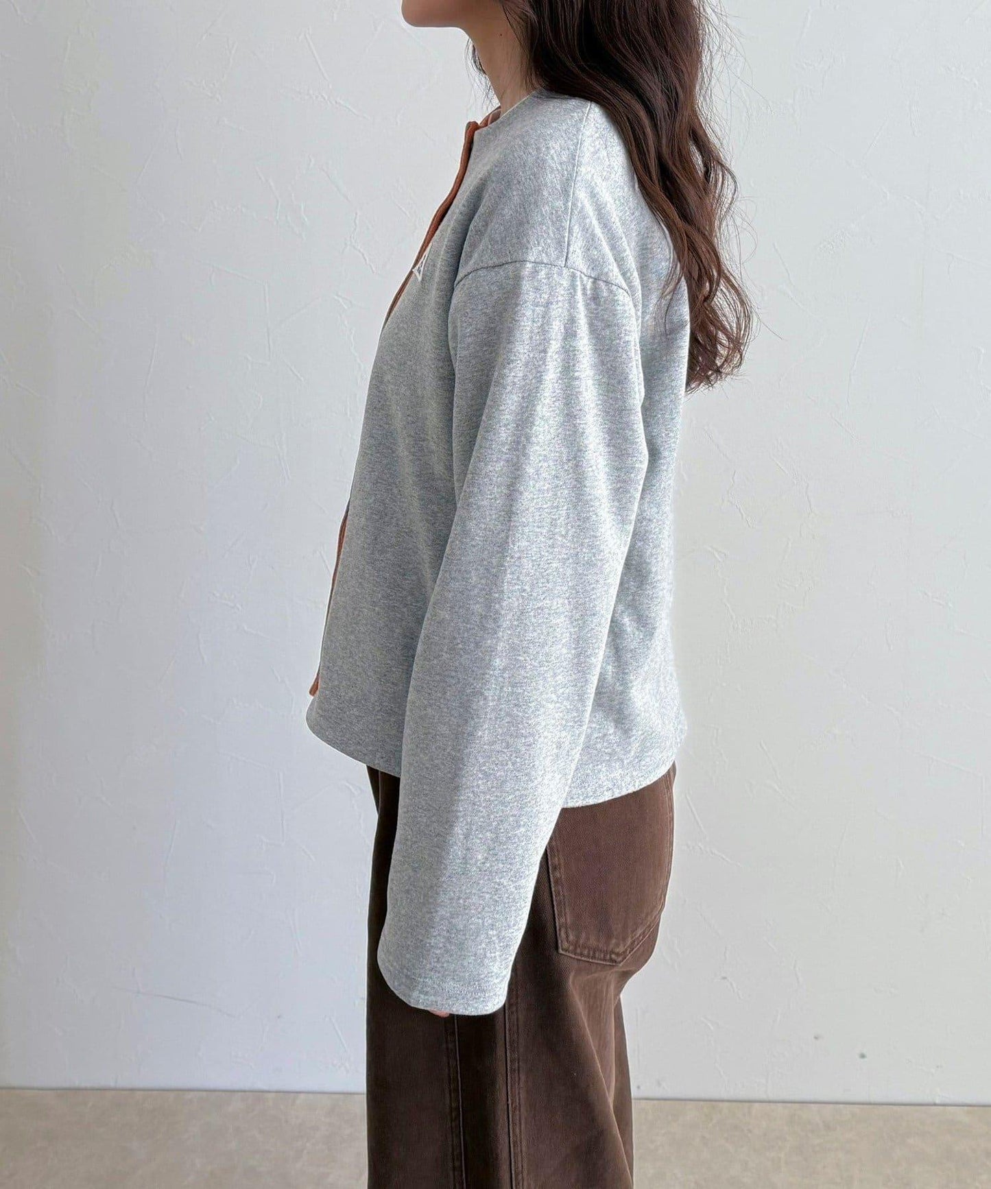 【GEVACO】內裡抓絨開衫