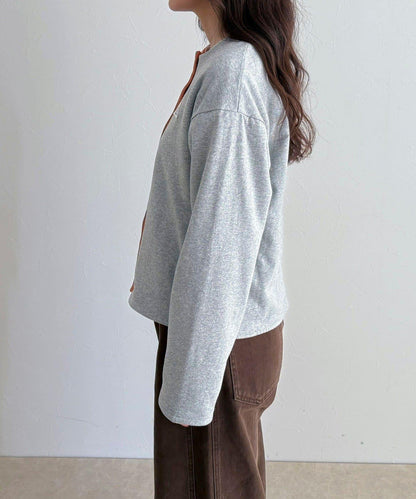 【GEVACO】內裡抓絨開衫