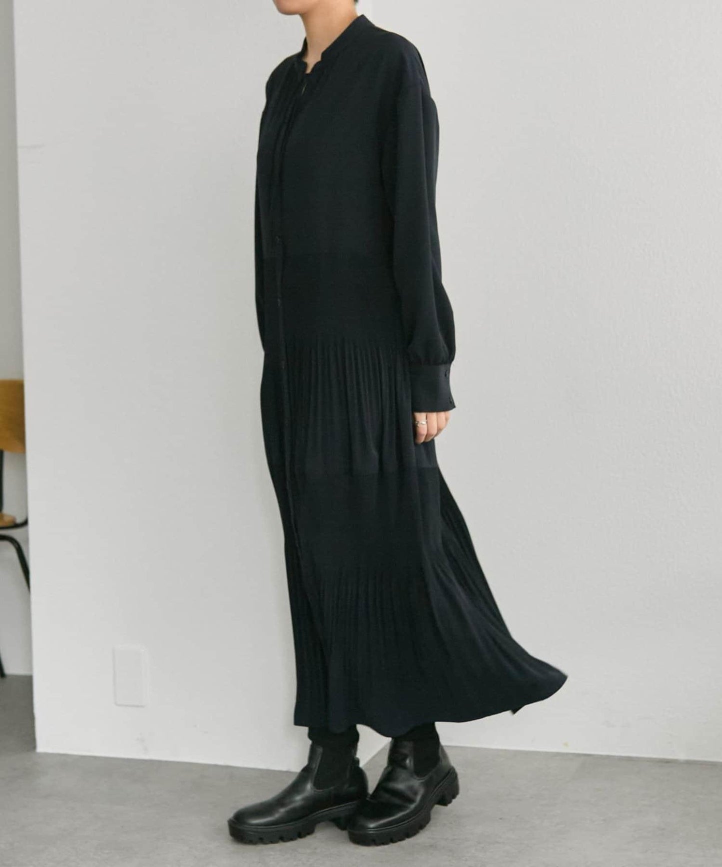 拼接百褶連衣裙【SUM1 STYLE】