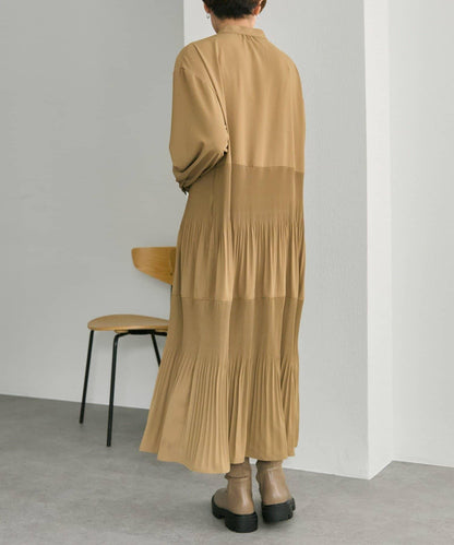 拼接百褶連衣裙【SUM1 STYLE】