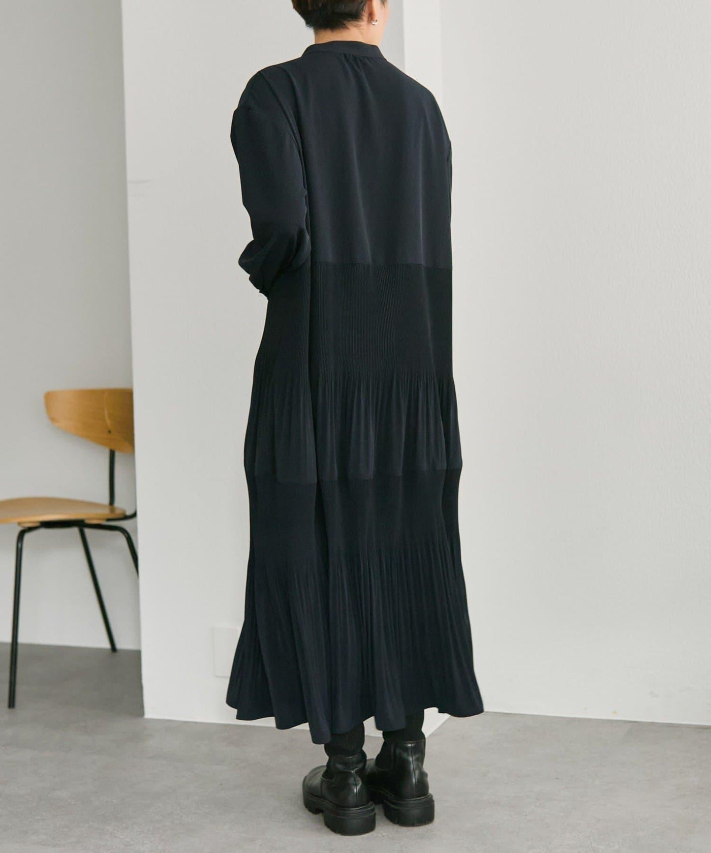 拼接百褶連衣裙【SUM1 STYLE】