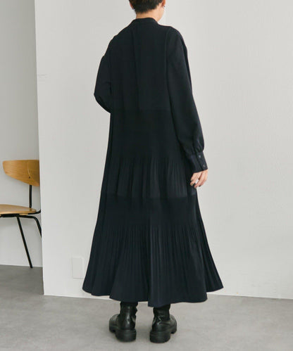 拼接百褶連衣裙【SUM1 STYLE】